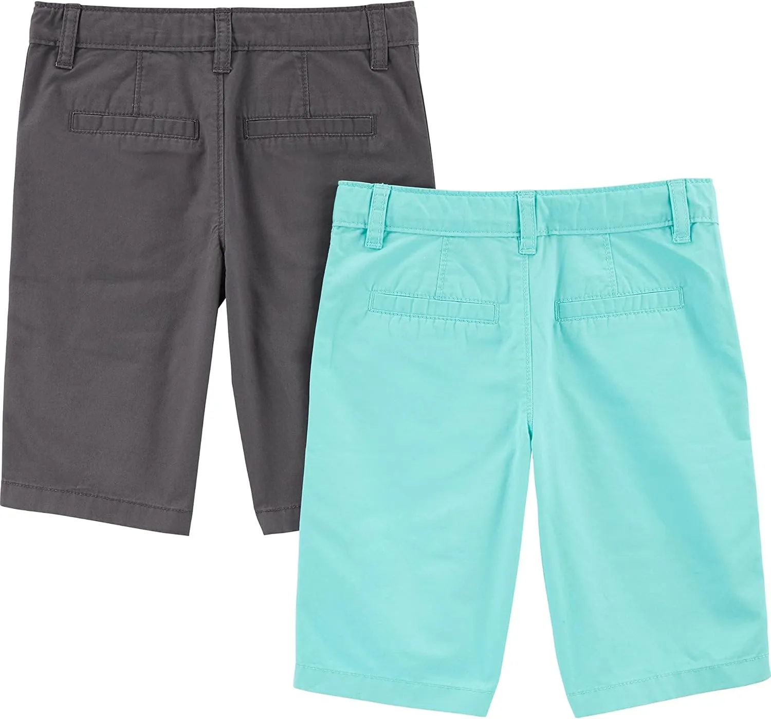 Simple Joys by Carter's Boys' Flat Front Shorts, Pack of 2