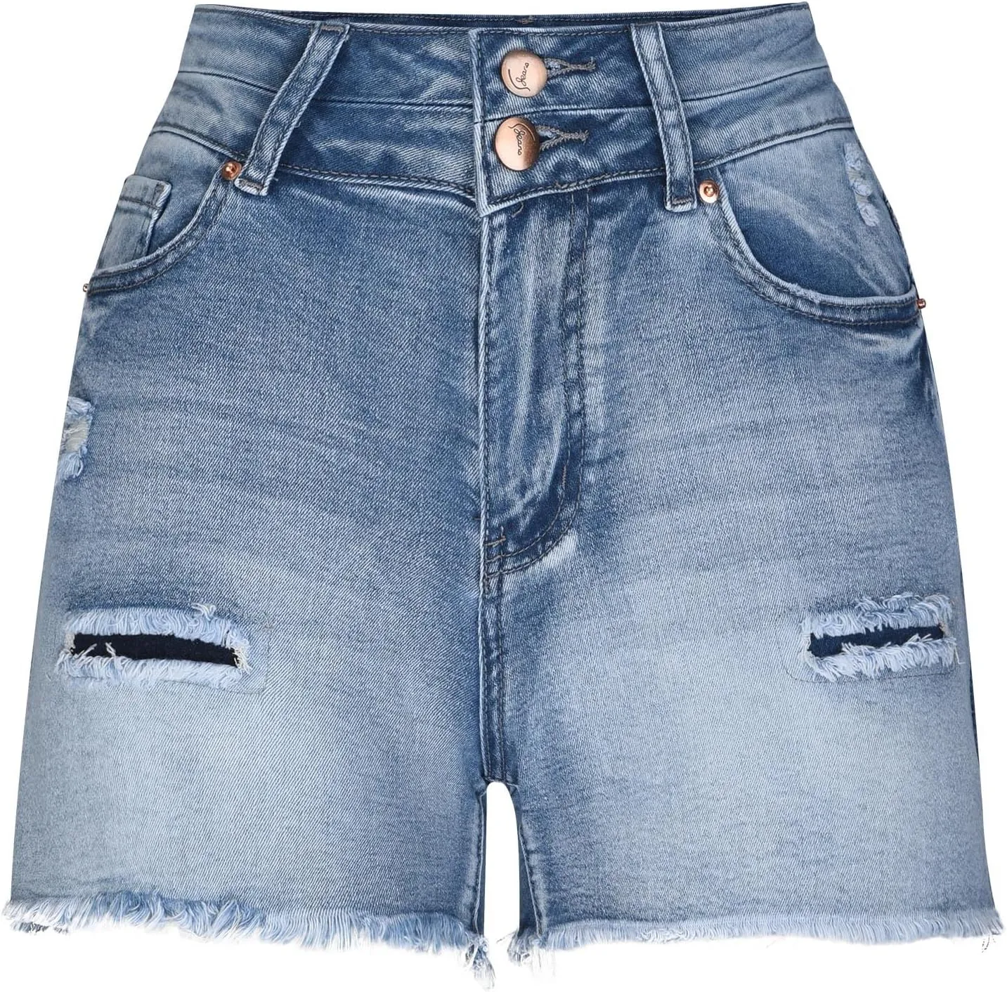 Summer Womens High Waisted Jean Shorts 2025 Stretchy Denim Shorts Frayed Hem Shorts Frayed Hem Patchwork Shorts
