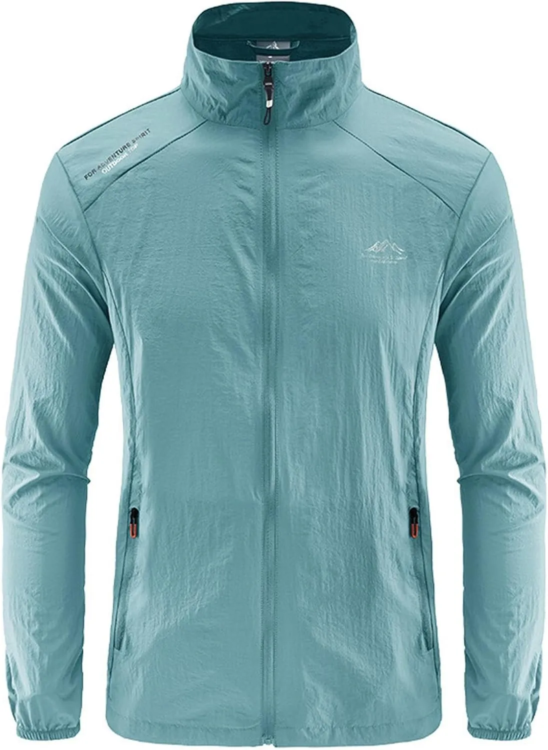 Sun Shirts for Men Rash Guard Shirts Sun Protection Jacket Sun Protection Clothing Fishing Shirts UV Sun no Hood with Pockets