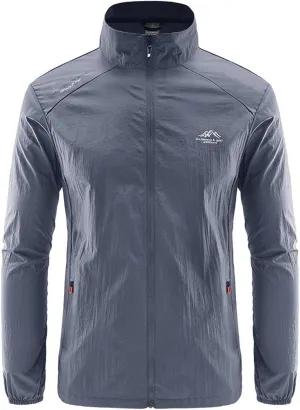 Sun Shirts for Men Rash Guard Shirts Sun Protection Jacket Sun Protection Clothing Fishing Shirts UV Sun no Hood with Pockets