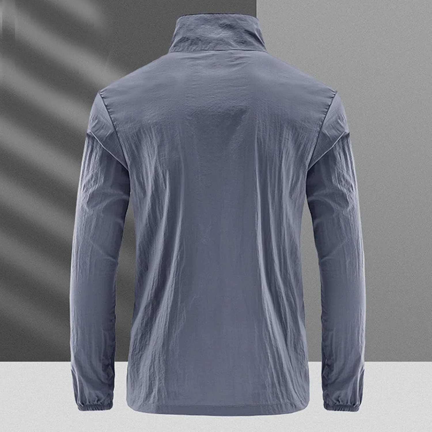 Sun Shirts for Men Rash Guard Shirts Sun Protection Jacket Sun Protection Clothing Fishing Shirts UV Sun no Hood with Pockets
