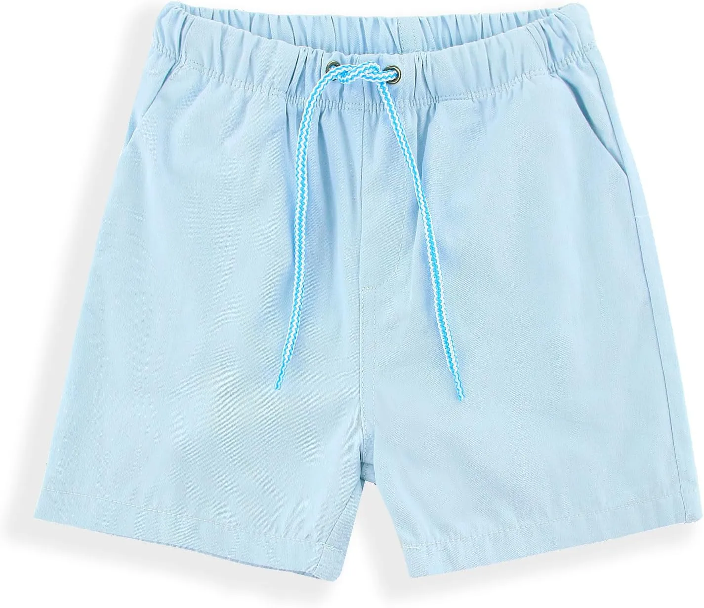 Toddler Boys Shorts Cotton Shorts with Drawstring Casual Elastic Waist Shorts for Boys or Girls 2-7 Years