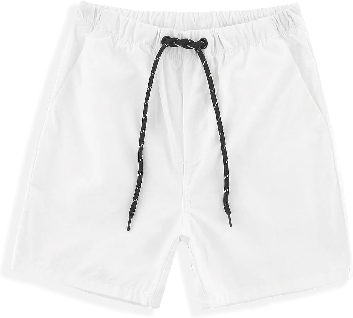 Toddler Boys Shorts Cotton Shorts with Drawstring Casual Elastic Waist Shorts for Boys or Girls 2-7 Years