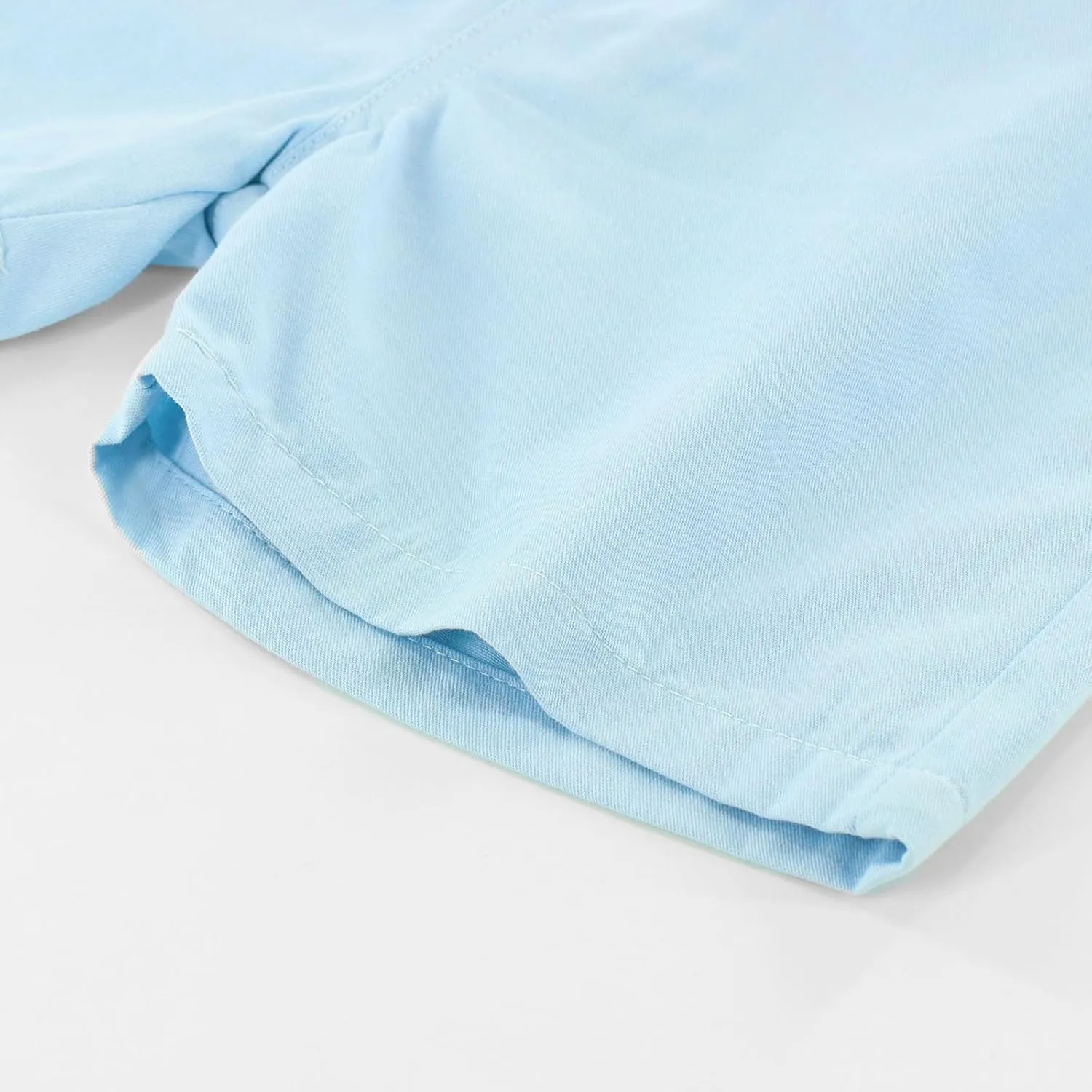 Toddler Boys Shorts Cotton Shorts with Drawstring Casual Elastic Waist Shorts for Boys or Girls 2-7 Years