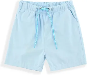 Toddler Boys Shorts Cotton Shorts with Drawstring Casual Elastic Waist Shorts for Boys or Girls 2-7 Years