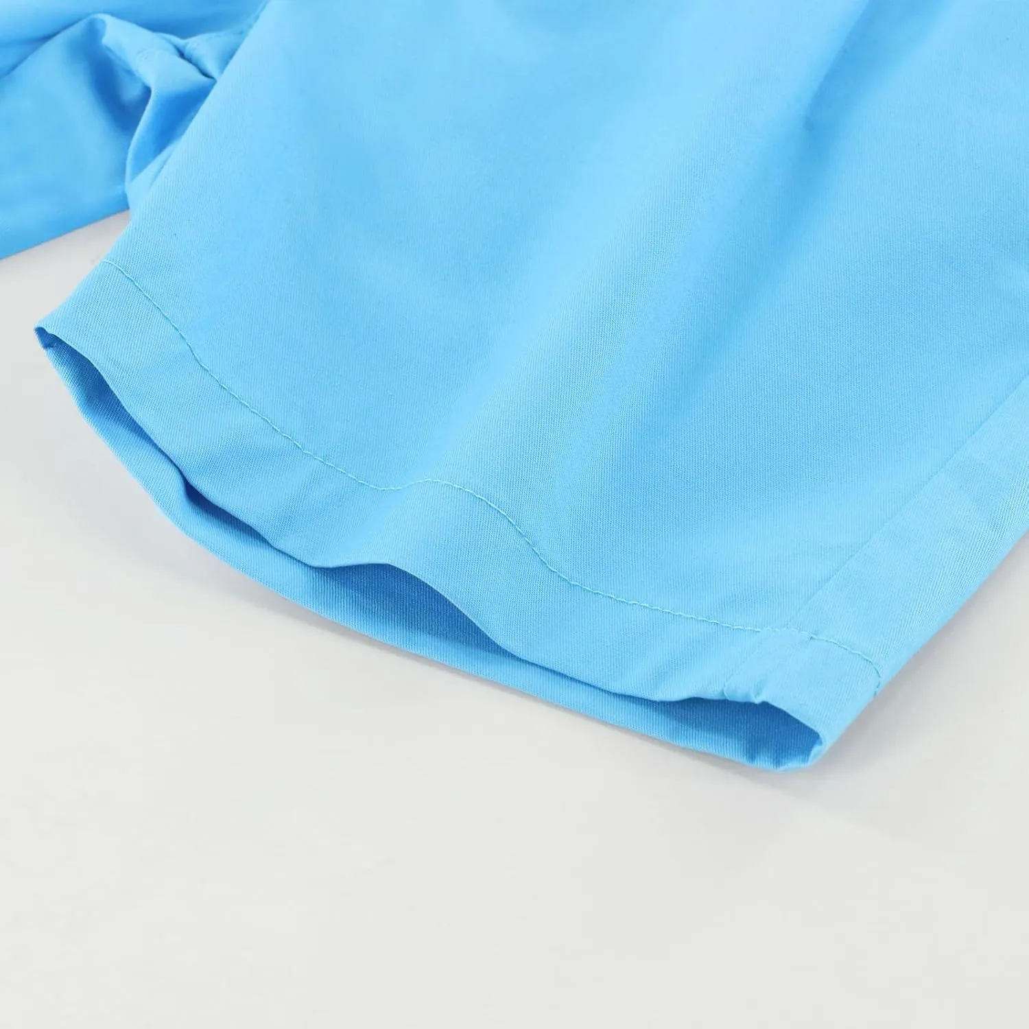 Toddler Boys Shorts Cotton Shorts with Drawstring Casual Elastic Waist Shorts for Boys or Girls 2-7 Years