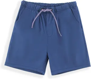 Toddler Boys Shorts Cotton Shorts with Drawstring Casual Elastic Waist Shorts for Boys or Girls 2-7 Years