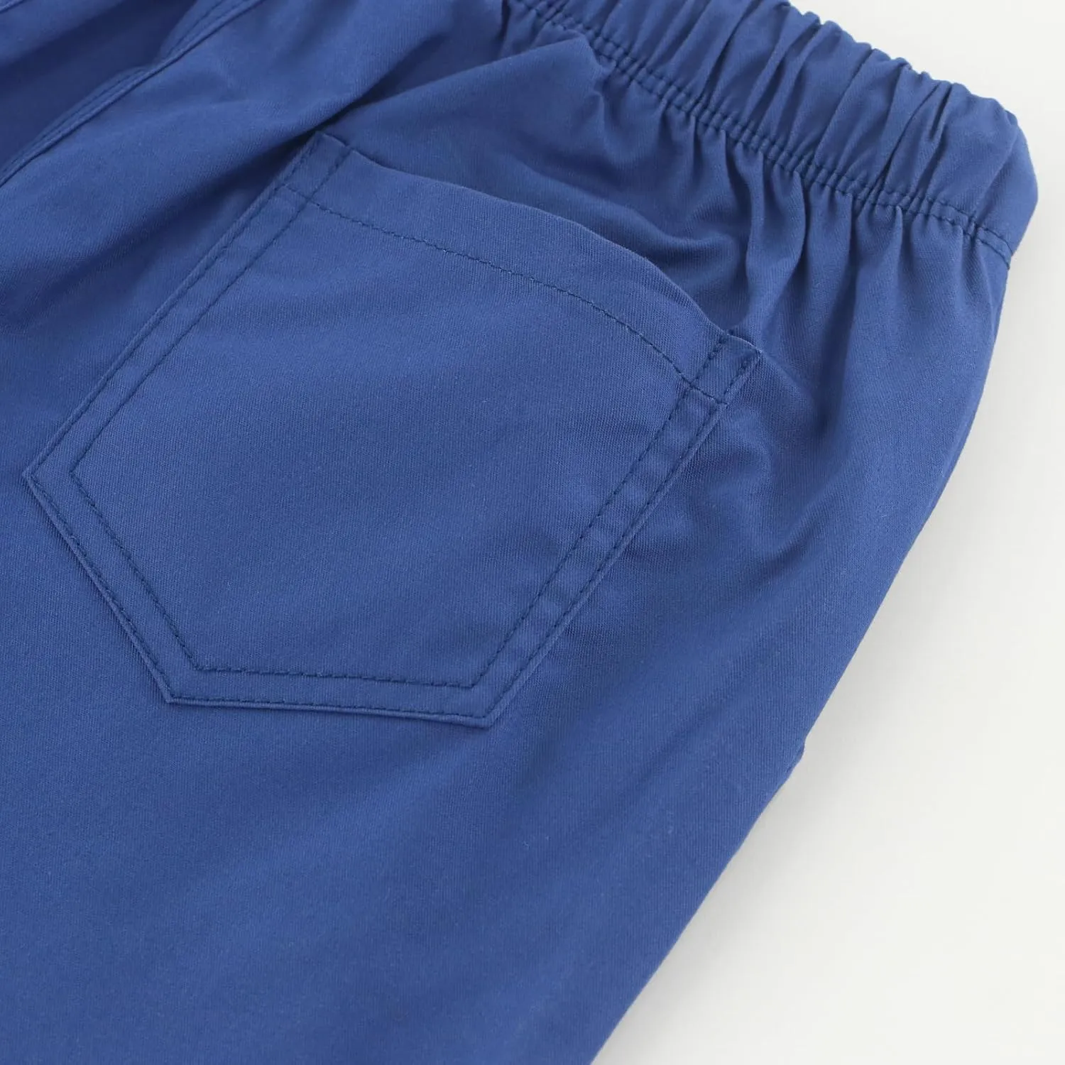 Toddler Boys Shorts Cotton Shorts with Drawstring Casual Elastic Waist Shorts for Boys or Girls 2-7 Years