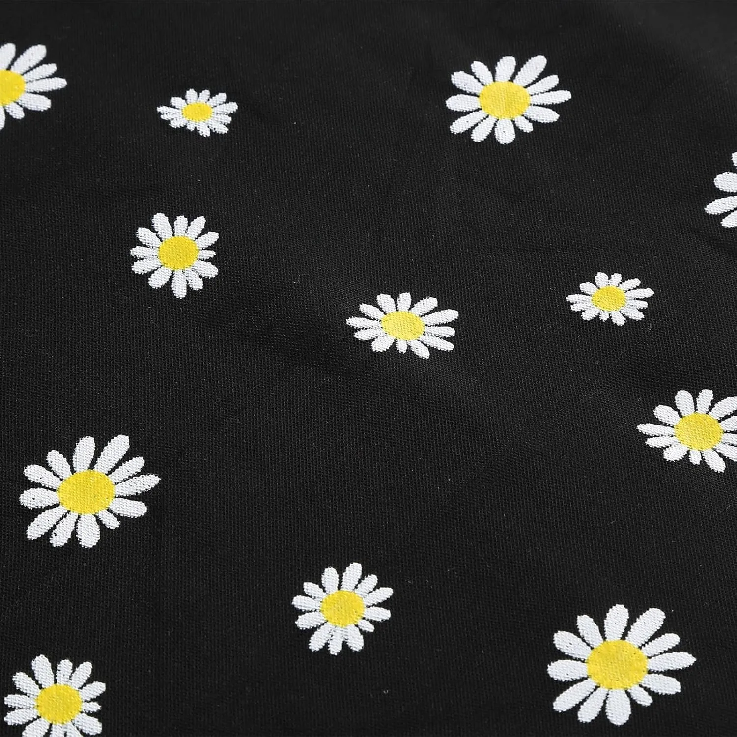 Women Daisy Embroidered Skirts Floral Mesh Casual Elastic High Waist Long Skirts Flower Swing A Line Skirts 2025
