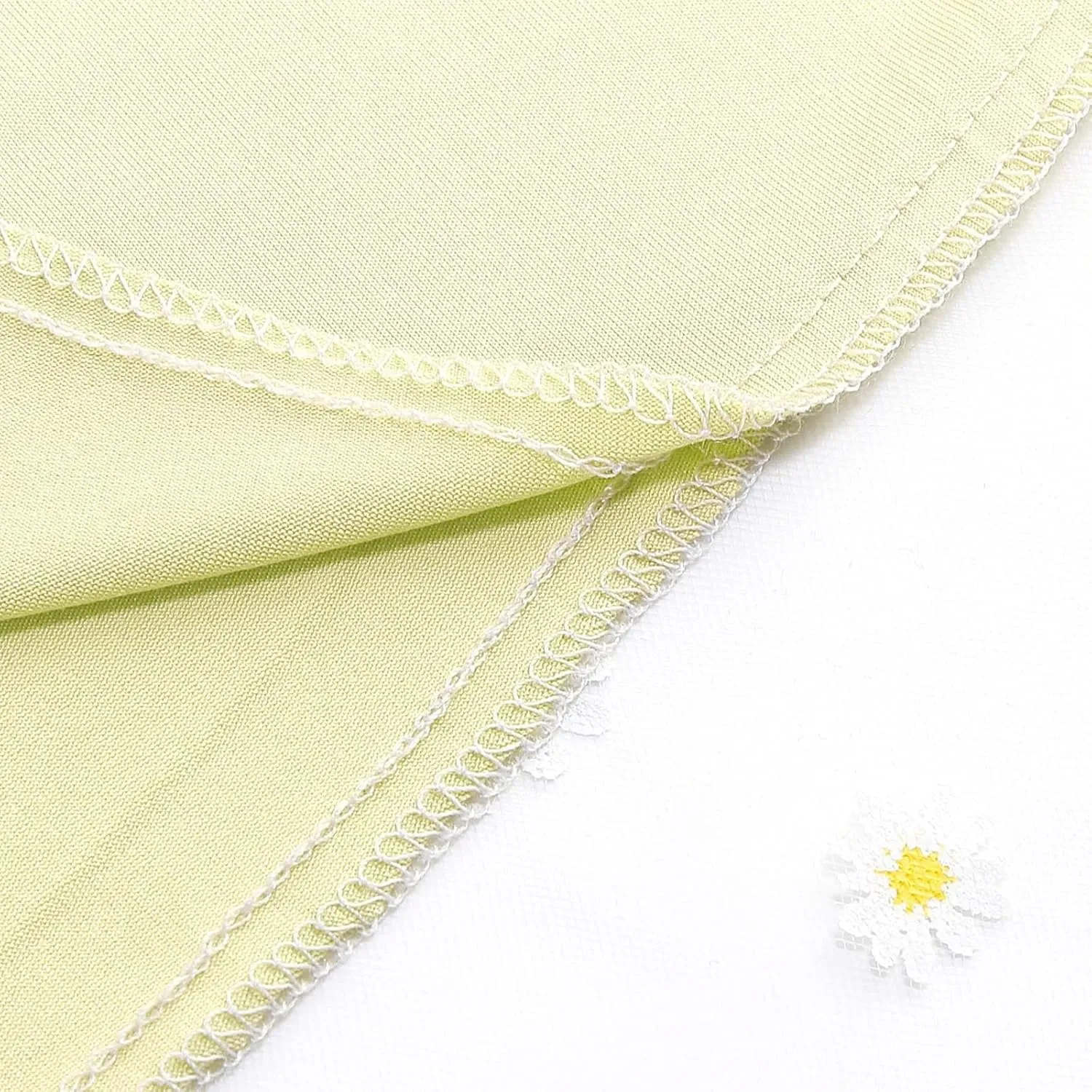 Women Daisy Embroidered Skirts Floral Mesh Casual Elastic High Waist Long Skirts Flower Swing A Line Skirts 2025