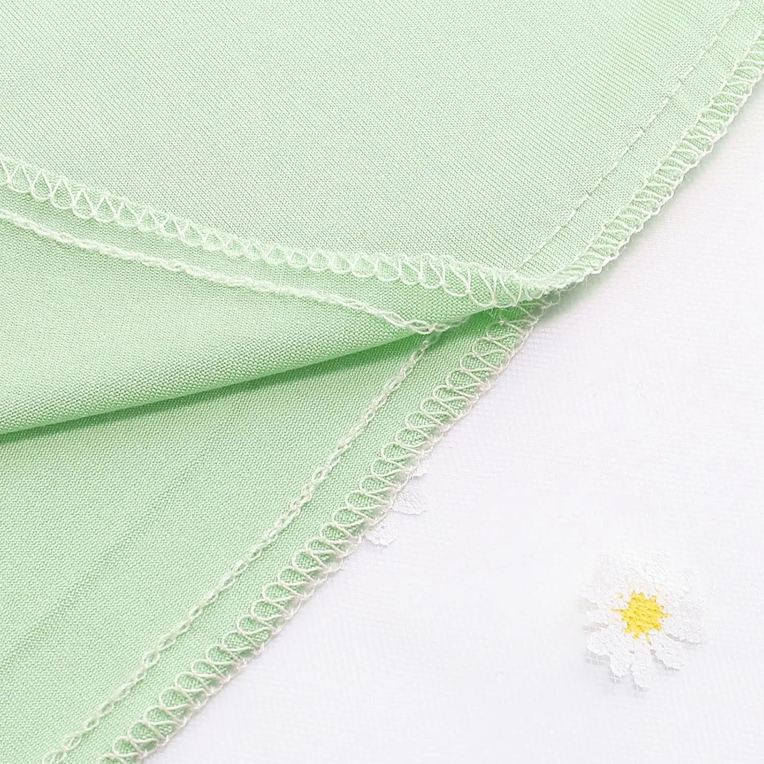 Women Daisy Embroidered Skirts Floral Mesh Casual Elastic High Waist Long Skirts Flower Swing A Line Skirts 2025