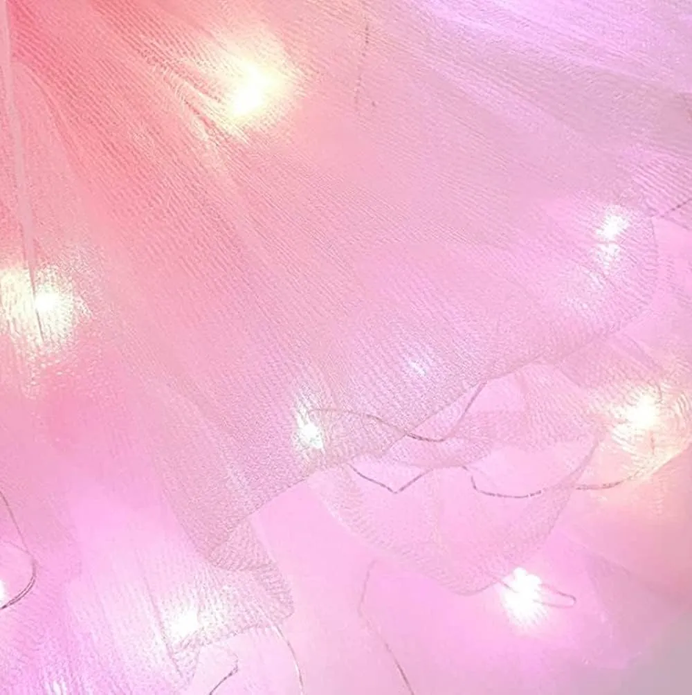 Women's LED Tutu Skirts Layered Ballet Dance Tulle Skirt Light Up Skirts for Party Costume