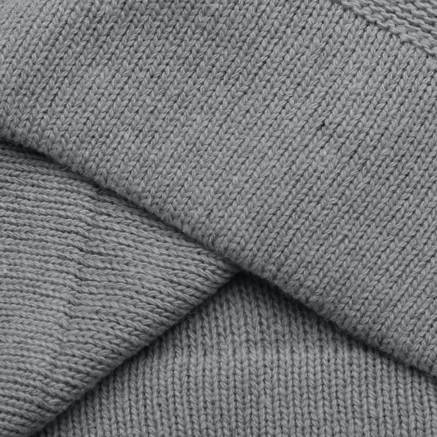 Women's Oversized Turtleneck Knit Pullover Sweater Warm Clothes for Winter Trendy Spilt Hem Tunic Jumper Tops Clothes