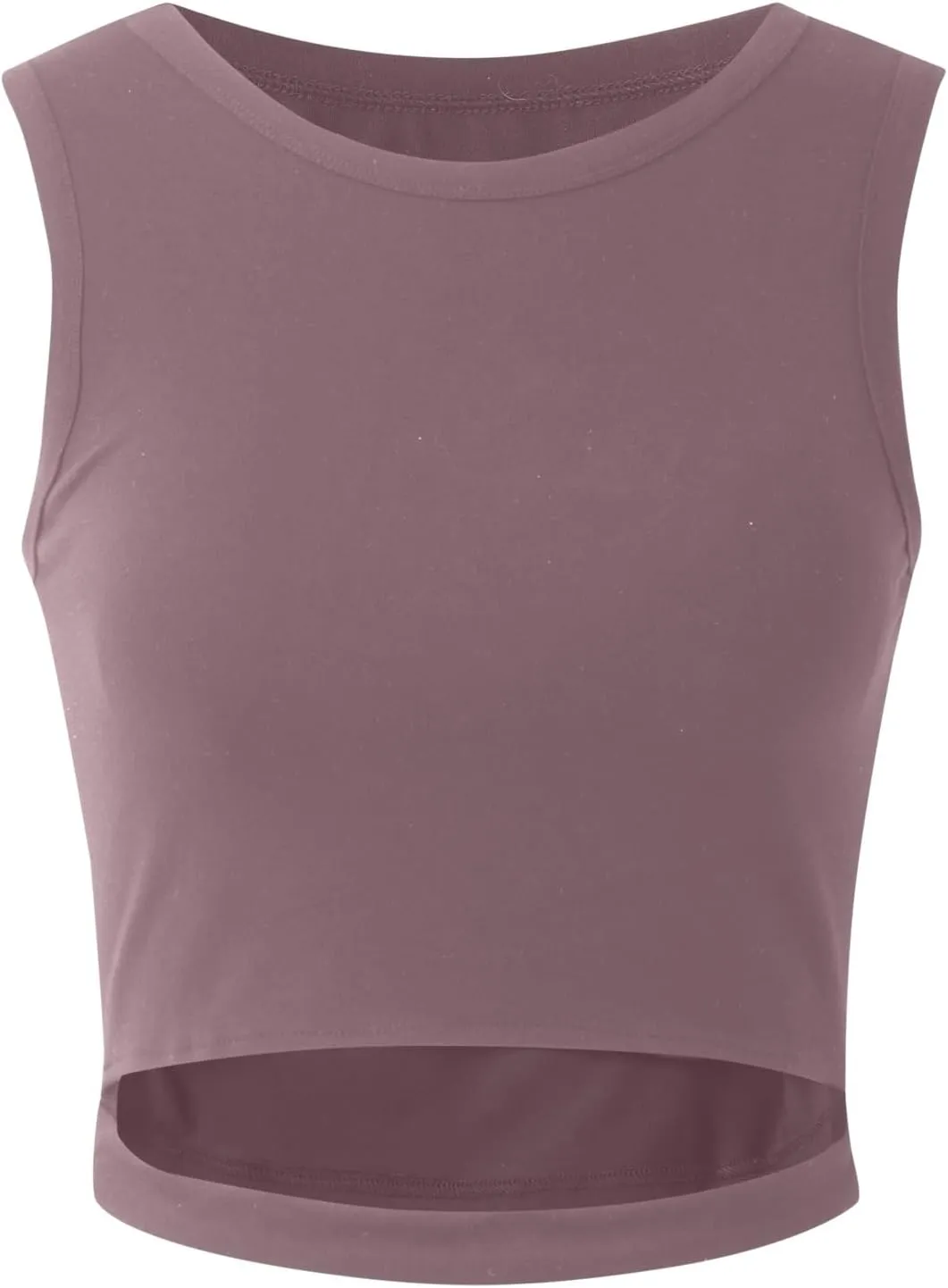 Womens Sleeveless High Neck Tank Tops Trendy Going Out Crop Tops Shirts Casual Basic Slim Fit T Shirts Workout Yoga Tops