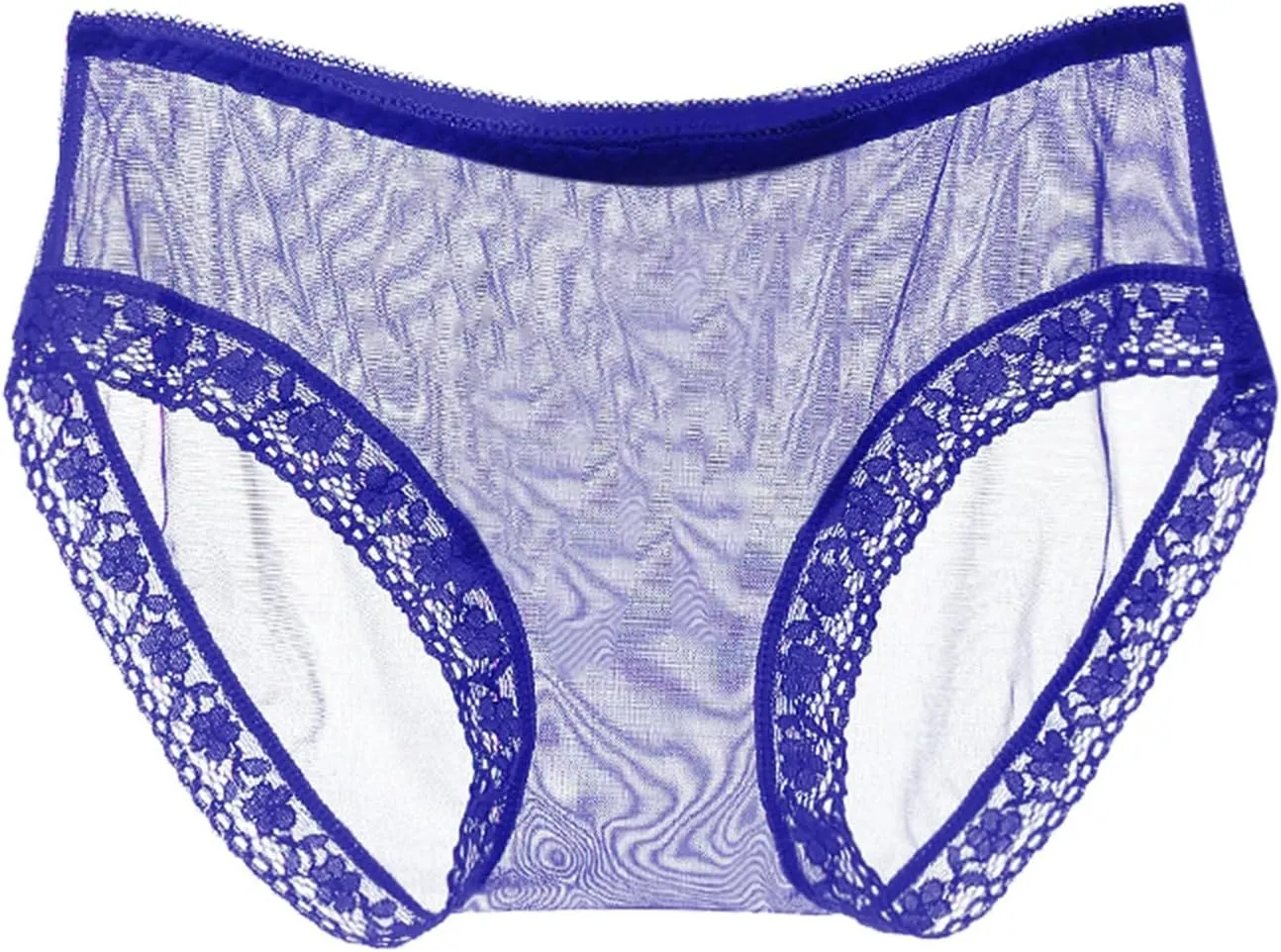 Womens Thongs Panties Lace Ice Silk Sexy Underpants Underwear for Women Soft Low Rise Cheeky Bikini Panties Clear