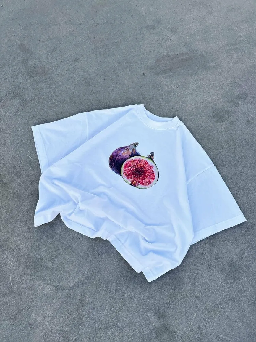 Women's Y2k Oversized Graphic Tshirt Fruit Print Half Sleeve Crew Neck Casual Loose Drop Shoulder Tees Shirt