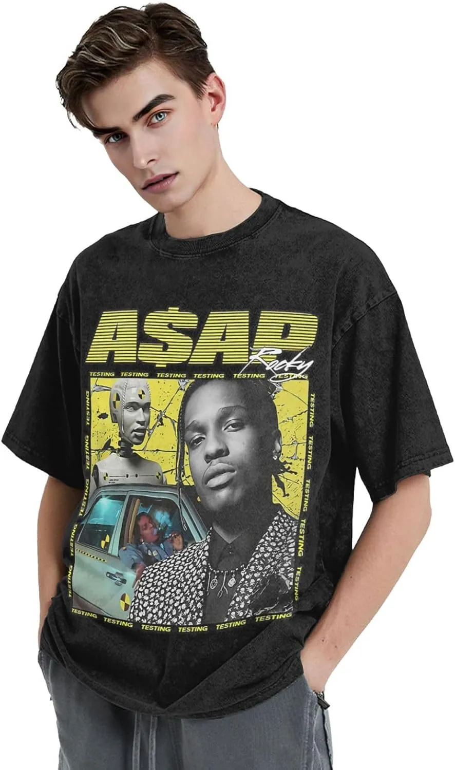 Youth & Adult T Shirts Oversized T Shirts Men Crew Short Sleeve Summer Tops Tee