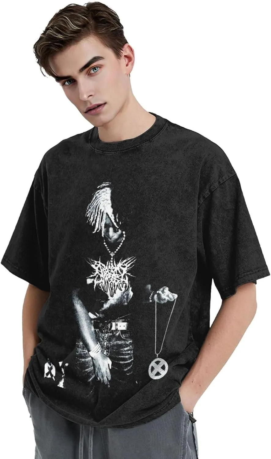 Youth & Adult T Shirts Oversized T Shirts Men Crew Short Sleeve Summer Tops Tee
