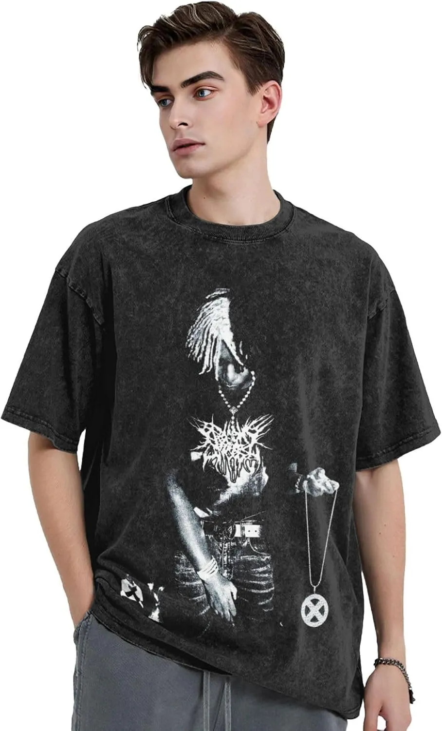 Youth & Adult T Shirts Oversized T Shirts Men Crew Short Sleeve Summer Tops Tee