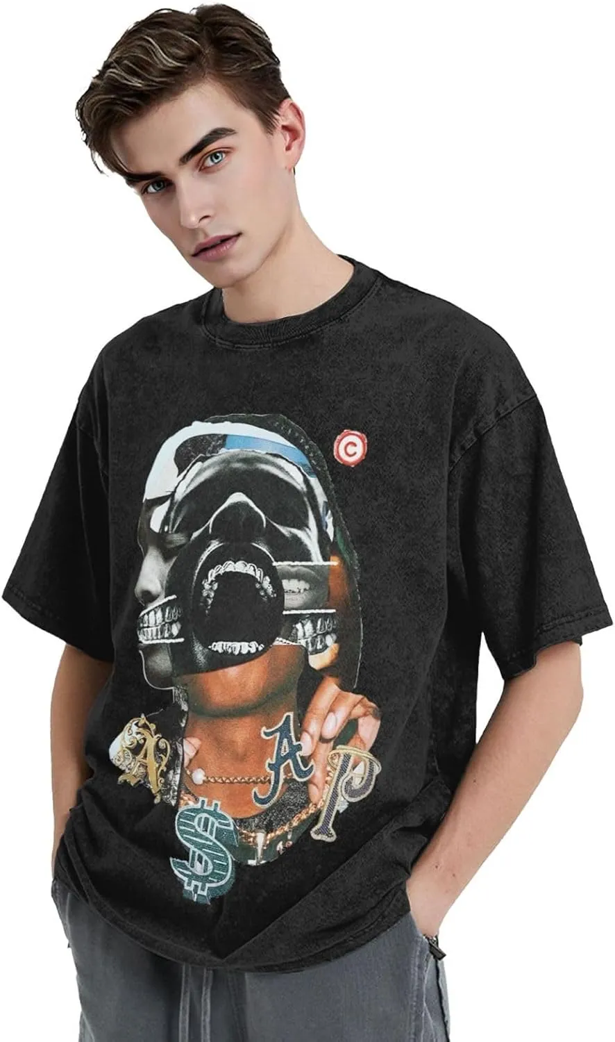 Youth & Adult T Shirts Oversized T Shirts Men Crew Short Sleeve Summer Tops Tee