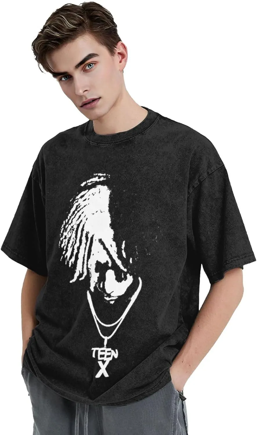 Youth & Adult T Shirts Oversized T Shirts Men Crew Short Sleeve Summer Tops Tee