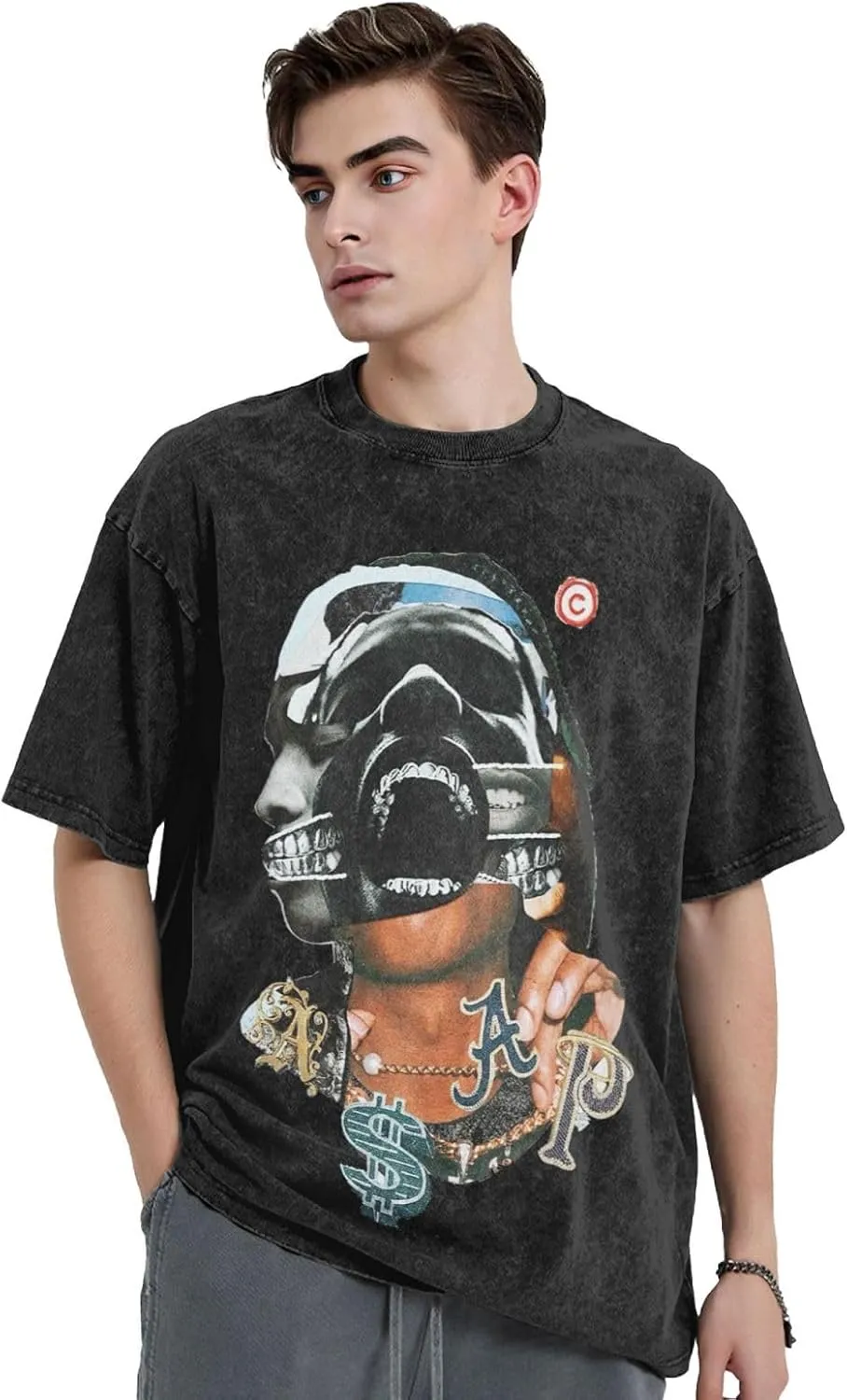 Youth & Adult T Shirts Oversized T Shirts Men Crew Short Sleeve Summer Tops Tee